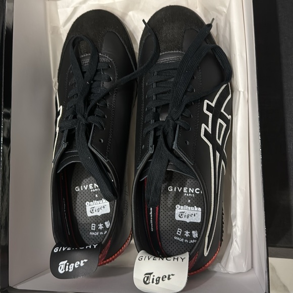 Givenchy Onitsuka Tiger sneaker EUR 40.5 US 7.5 men black and red Brand New - Picture 5 of 5